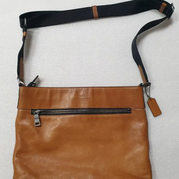 [BUNJANG] COACH Brown Leather Crossbody Bag / 코치 COACH 가죽 크로스백 브라운
