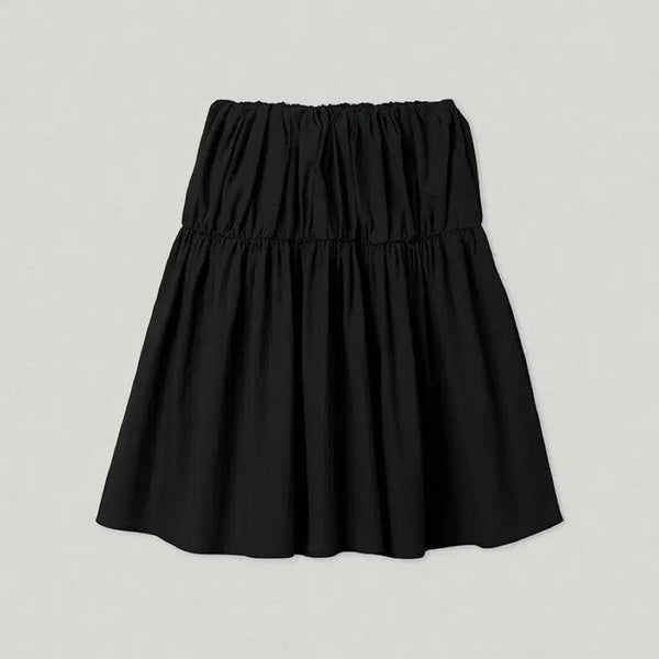 [BUNJANG] Smooth Mood Date Cake Skirt Black / 스무드무드 date cake skirt 블랙