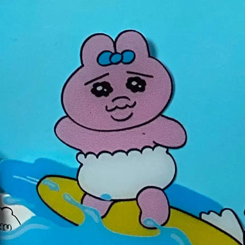 [BUNJANG] Pantsu Rabbit Transparent Pouch / 빤쮸토끼 파우치 투명