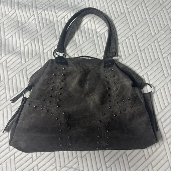 [BUNJANG] Studded Shoulder Bag / 스터드 숄더백