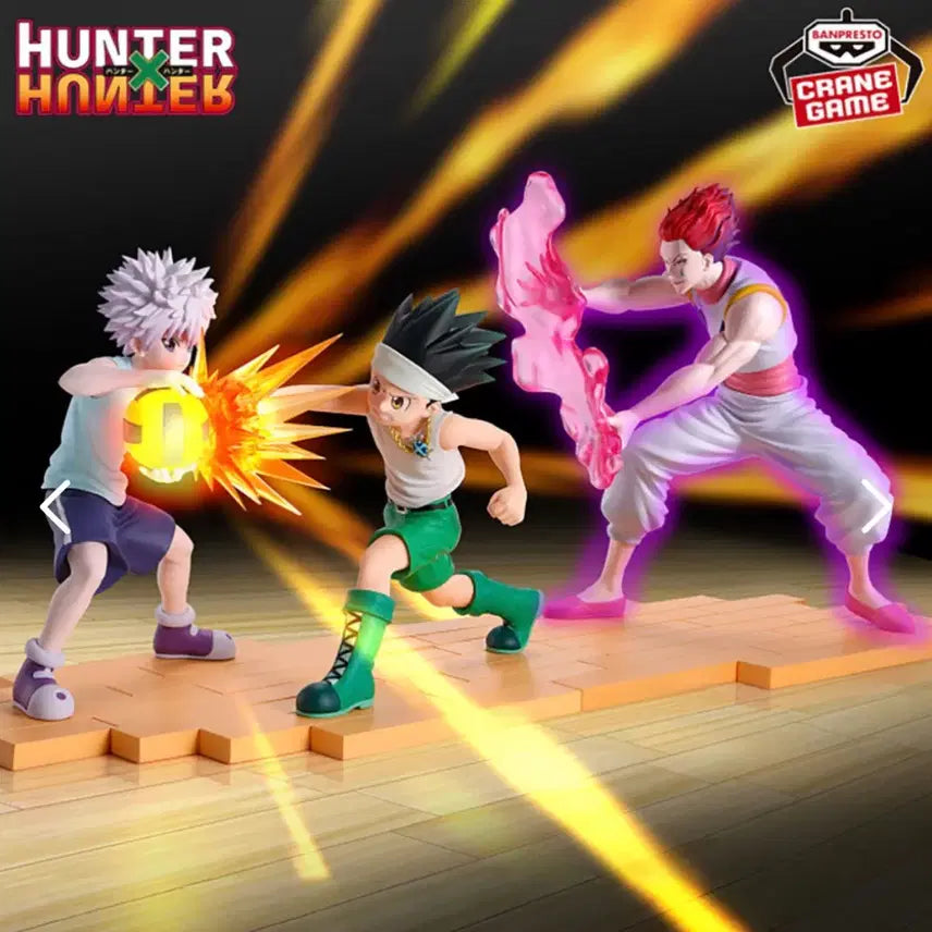 [BUNJANG] Hunter x Hunter Greed Island Gon, Killua, Hisoka Bundle Set Figures / (7.0)헌터헌터 그리드아일랜드 피규어 곤 키르아 히소카 일괄