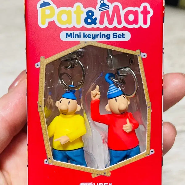 [BUNJANG] Pat & Mat Mini Keyring Set / 패트와매트 키링 세트