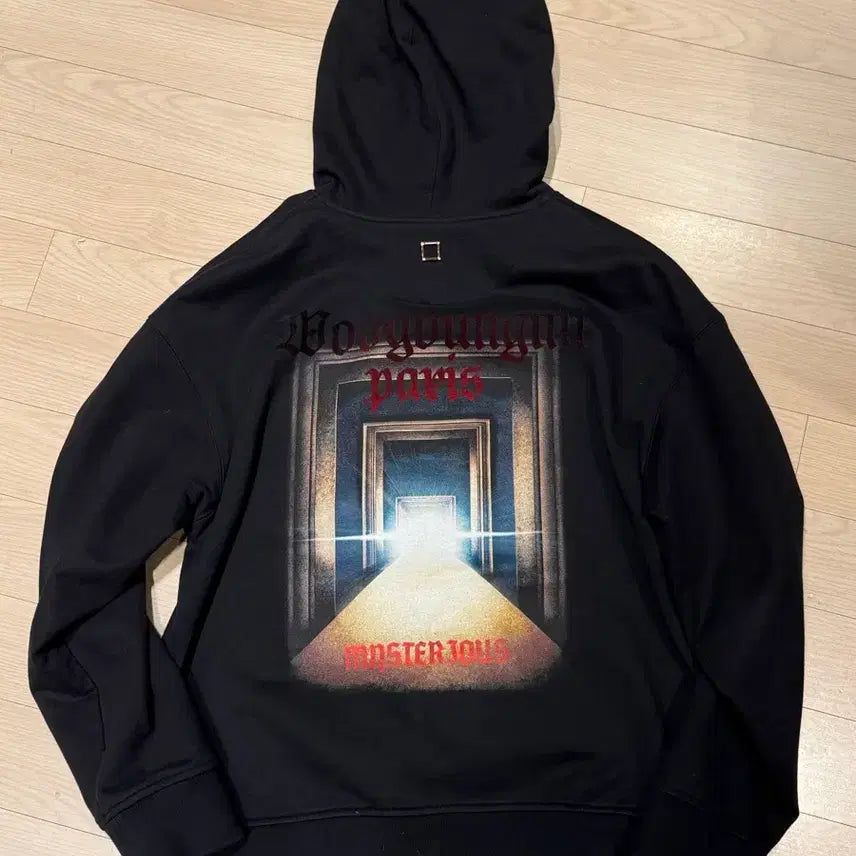 [BUNJANG] Wooyoungmi Graphic Hoodie / 우영미 그래픽 후드티