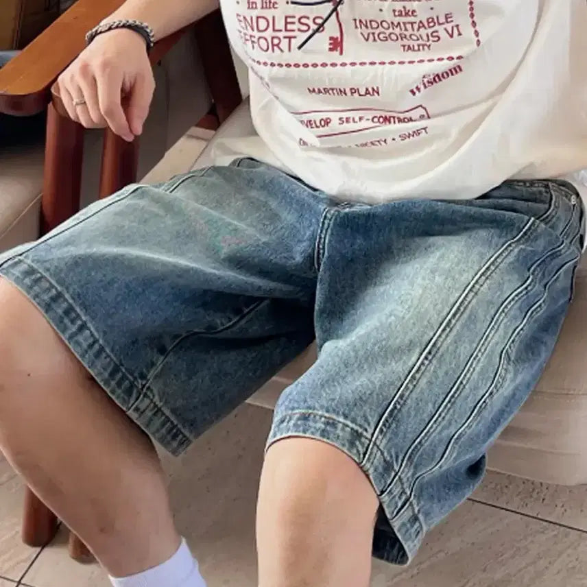 [BUNJANG] Intempomood Triple Cut Bermuda Pants S / 인템포무드 트리플컷 버뮤다팬츠 s