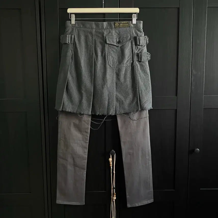 [BUNJANG] Undercover 09AW Detachable Skirt Trousers / Undercover 09AW skirt trousers