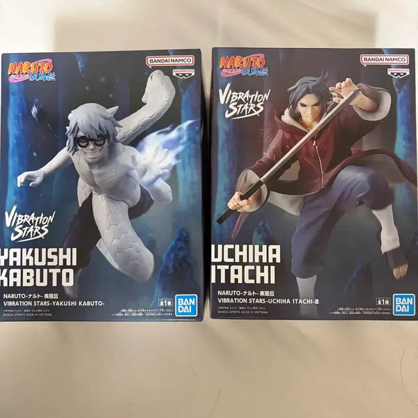 [BUNJANG] Naruto Vibration Stars Itachi & Kabuto Bundle Set (Sealed) / 미개봉)일괄 나루토 바이브레이션 스타즈 이타치/카부토 피규어