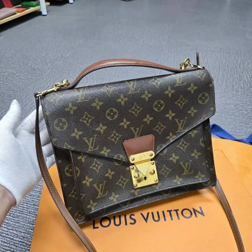[BUNJANG] Louis Vuitton Monogram Monceau 28 M51185 Crossbody Bag / [특가][정품] 루이비통 몽소 크로스백