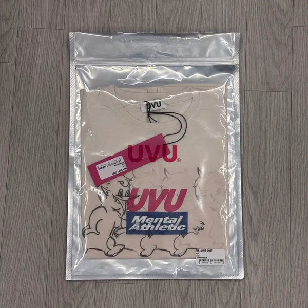 [BUNJANG] UVU x Mental Athletic T-Shirt / [L] UVU x Mental Athletic T-Shirt 새상품