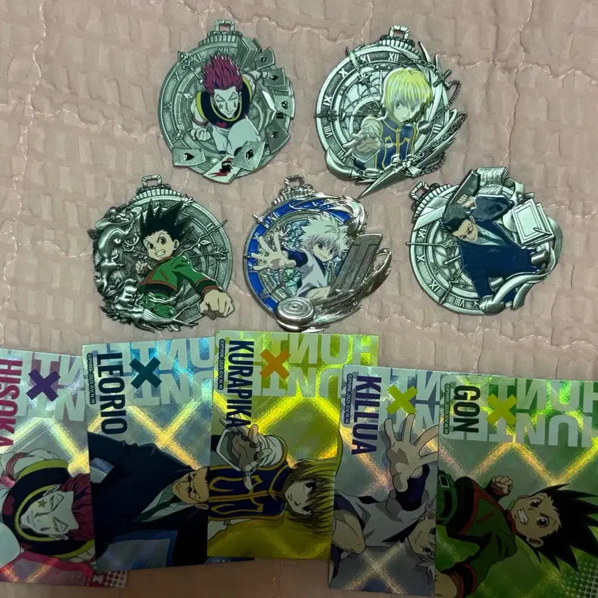 [BUNJANG] Hunter x Hunter Metal Coin Bundle Set / 헌터헌터 메탈 코인 일괄 판매
