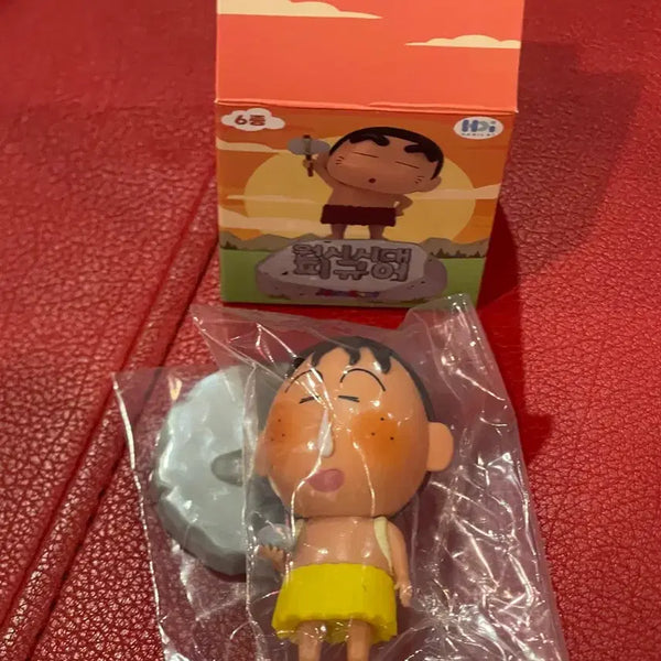 [BUNJANG] Crayon Shin-chan Primitive Megu Figure / 짱구는 못말려 원시 맹구 피규어