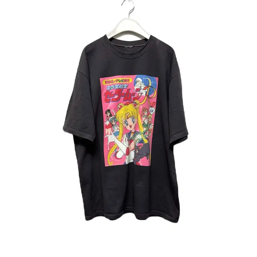[BUNJANG] Sailor Moon Graphic T-Shirt / 세일러문 애니 티셔츠