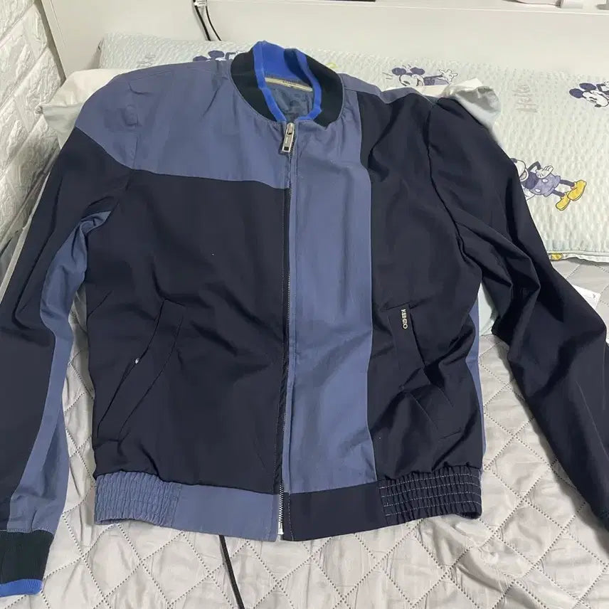 [BUNJANG] Kenzo Colorblock Blouson Jacket Size S / 겐조 배색 블루종 자켓 s사이즈