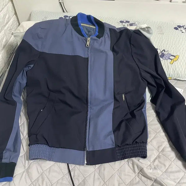 [BUNJANG] Kenzo Colorblock Blouson Jacket Size S / 겐조 배색 블루종 자켓 s사이즈