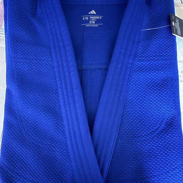 [BUNJANG] Adidas Champion III Judo Uniform Top Navy Blue Size 170 / 아디다스 유도복 챔피언 Ill 170 사이즈 남색