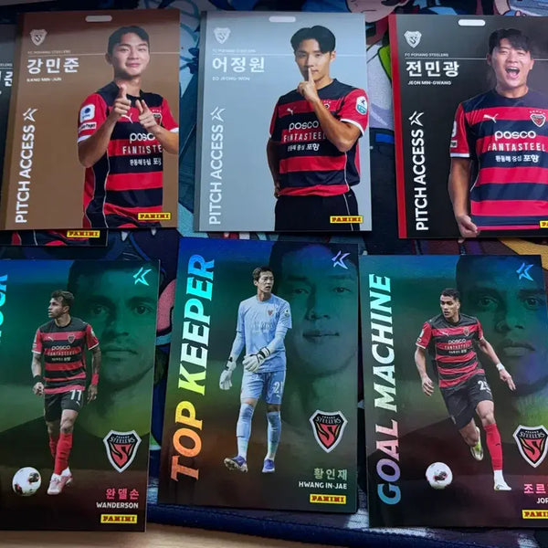 [BUNJANG] 2026 Panini K League Trading Cards - Pohang Steelers Players Collection / 2026 파니니 k리그 카드 포항 스틸러스 선수 모음