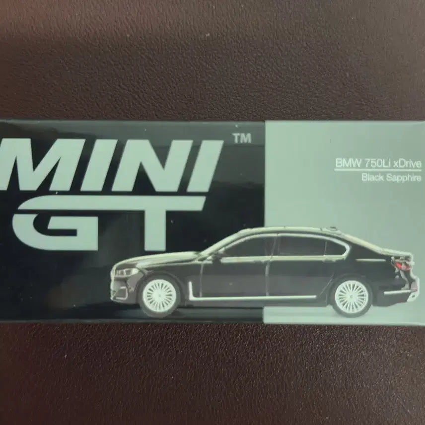 [BUNJANG] Miniauto 436 BMW 750Li xDrive Black Sapphire / 미니지티 436