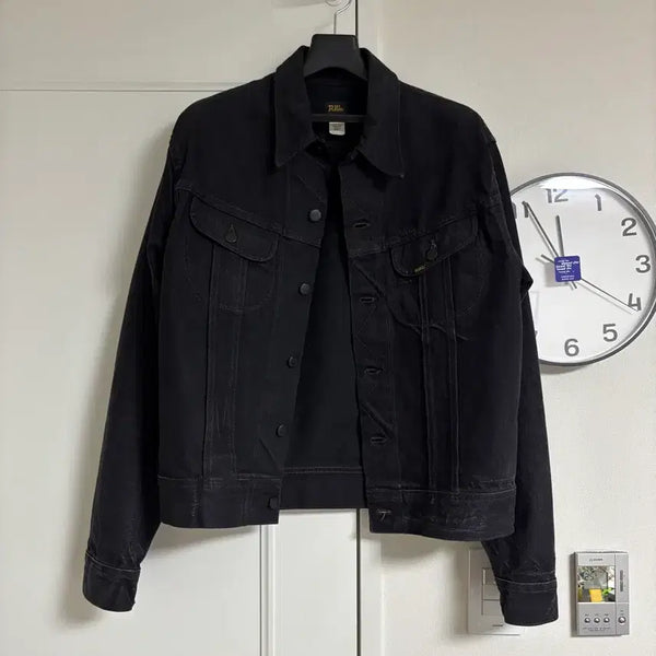 [BUNJANG] RRL Double RL Black Denim Jacket / RRL 더블알엘 블랙 데님 자켓 (m)