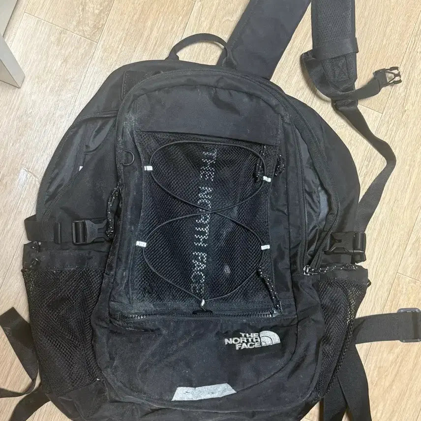 [BUNJANG] The North Face Super Bag 2 Backpack Black / 노스페이스 슈퍼 백 2 블랙