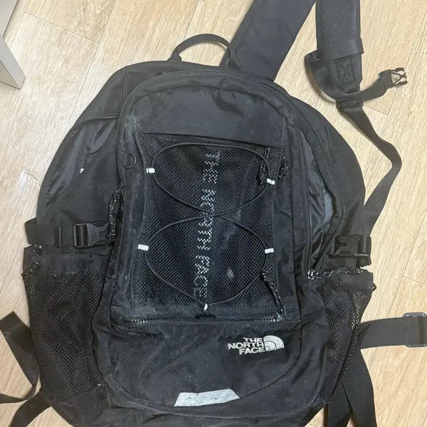 [BUNJANG] The North Face Super Bag 2 Backpack Black / 노스페이스 슈퍼 백 2 블랙