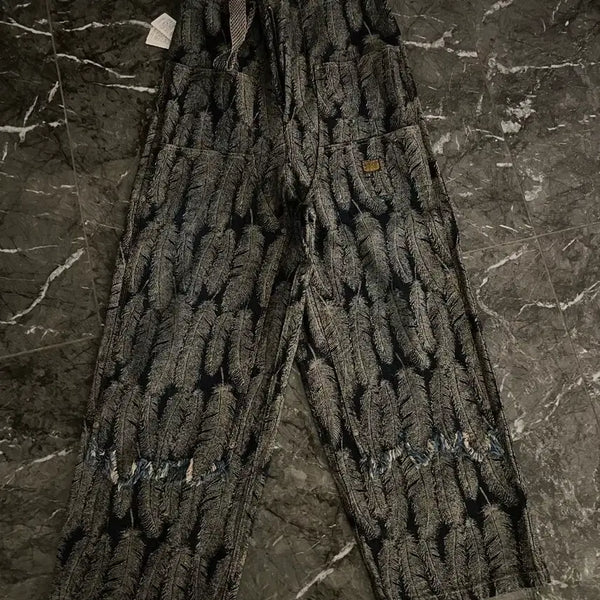 [BUNJANG] Capital Feather Pants / 캐피탈 페더 바지