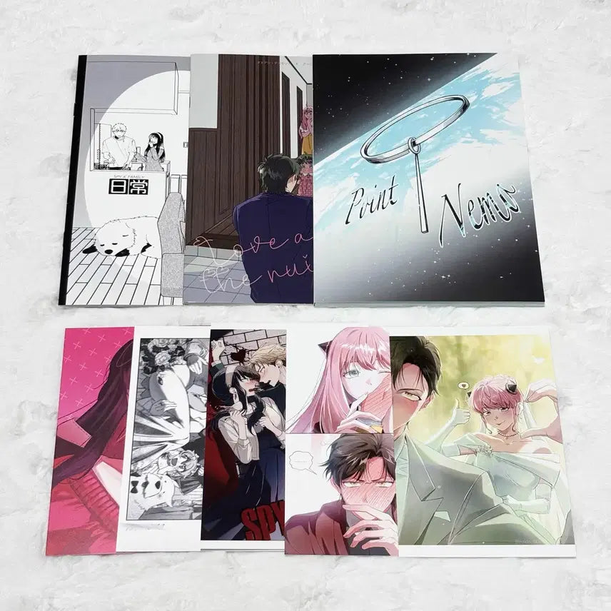 [BUNJANG] Spy x Family Roy x Yor Doujinshi Bundle Set / (일괄 가격) 스파이패밀리 스파패 배포전 회지 로이요르 다미아냐