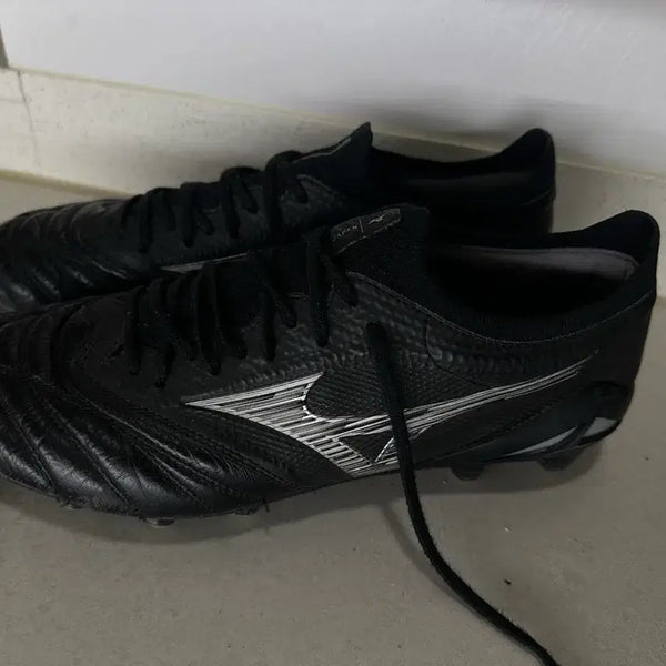 [BUNJANG] Mizuno Morelia Neo 4 Beta Japan FG Soccer Cleats / 미즈노 모렐리아 네오 4 베타 재팬 블랙 (260)