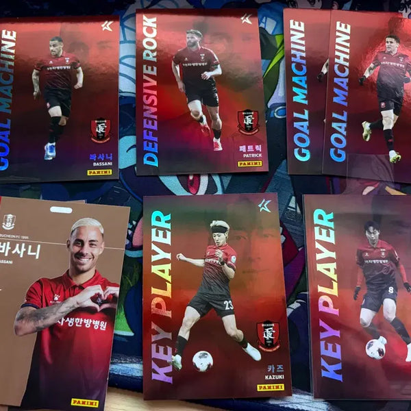 [BUNJANG] 2026 K League Panini Soccer Cards Bucheon FC 1995 Collection / 2026 k리그 파니니 카드 부천fc1995 모음