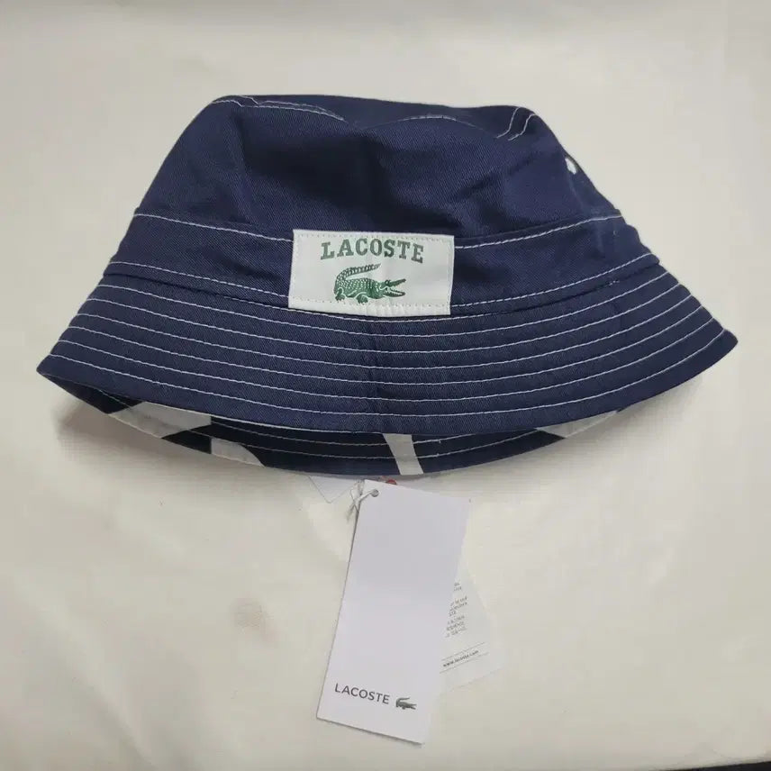 [BUNJANG] Lacoste Reversible Bucket Hat / 라코스테 양면 버킷햇/m2417
