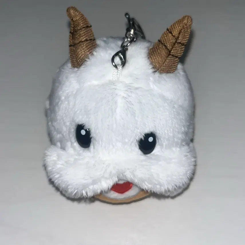 [BUNJANG] League of Legends Poro Plush Keychain / 리그오브레전드 롤 더벤티 포로 인형 키링