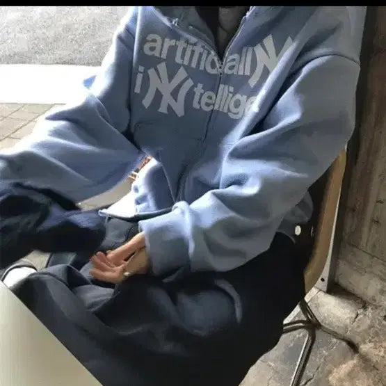 [BUNJANG] NY Art Hoodie Zip-up / 가격제안 받습니다) NY 아트 후드집업