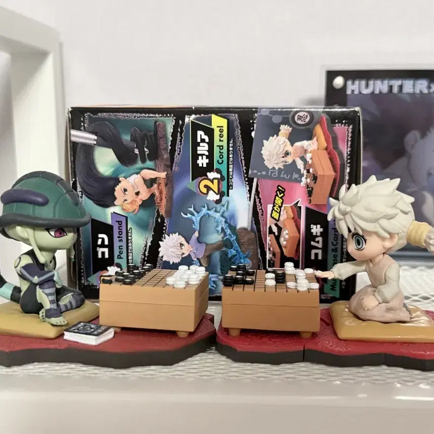 [BUNJANG] Hunter x Hunter Meruem & Komugi Desktop Figures Bundle Set / 헌터헌터 메르엠 코무기 데스크탑 일괄