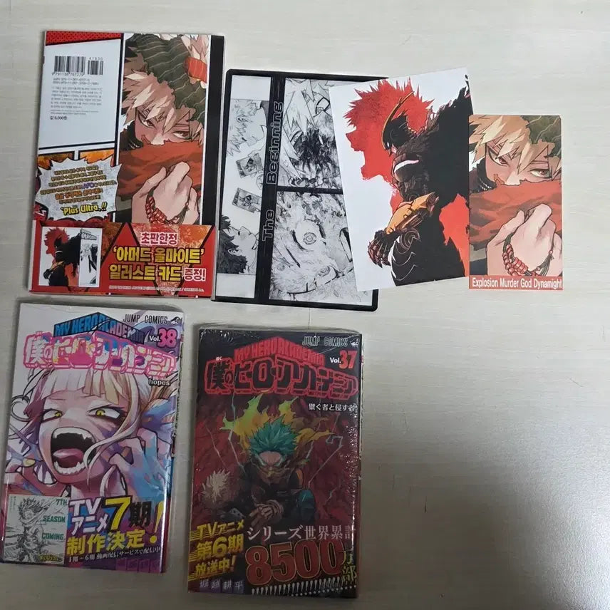 [BUNJANG] My Hero Academia (NHA) Vol. 40 First Edition Triple Bonus Original Unsealed Bundle Set / 히로아카 나히아 40권 초판 트리플특전 원서 미개봉 일괄