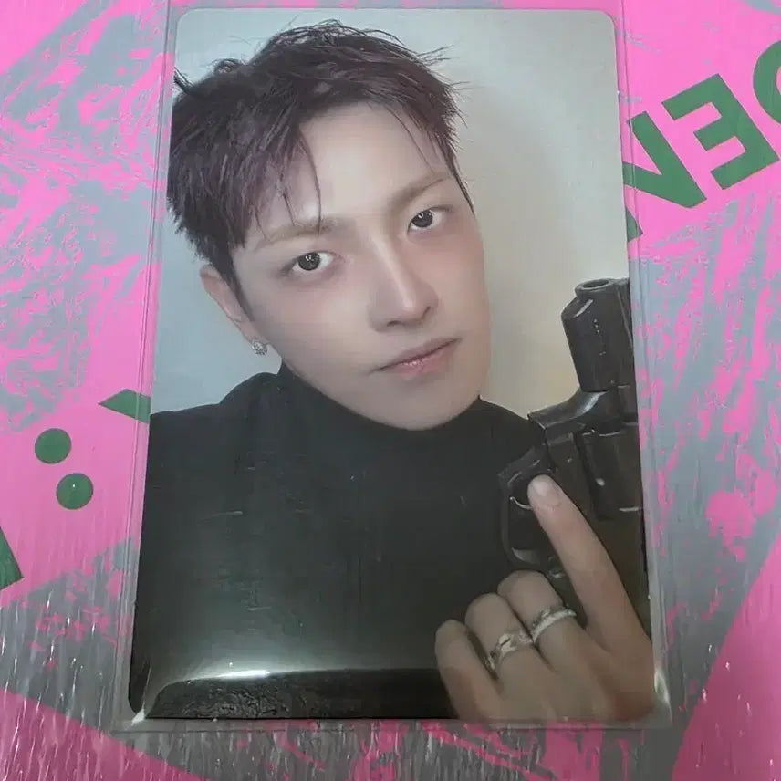 [BUNJANG] ATEEZ Hongjoong Lucky Draw Photocard (POB) / 에이티즈 홍중 포카 미공포 특전 톡톡 오피셜 ateez 티니방위대