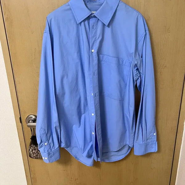 [BUNJANG] Paren City Boy Shirt Socks Blue / 퍼렌 시티보이셔츠 삭스블루
