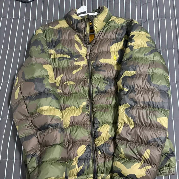 [BUNJANG] Polo Ralph Lauren Camouflage Lightweight Down Jacket / 폴로 카모플라쥬 경량패딩