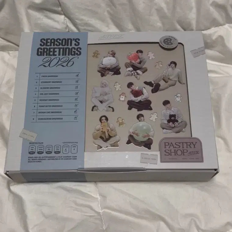 [BUNJANG] ATEEZ 2026 Season's Greetings Photocard Set with Keyring / ateez 에이티즈 2026 시즌그린팅 (풀셋) 포카 키링 포함