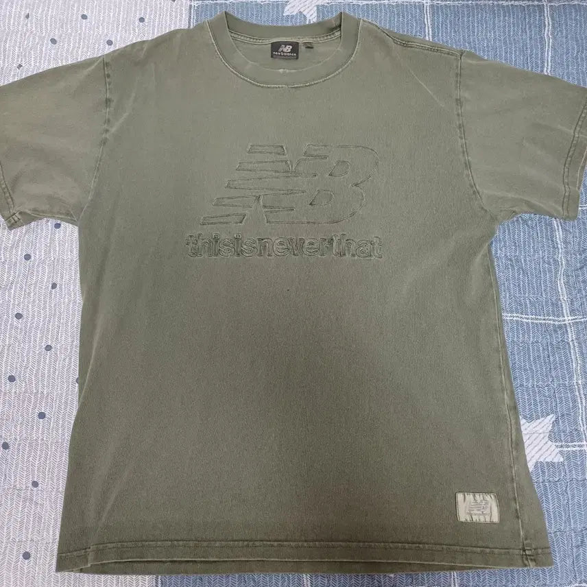 [BUNJANG] Thisisneverthat New Balance T-shirt / 디스이즈네버댓 뉴발란스 반팔티셔츠 L