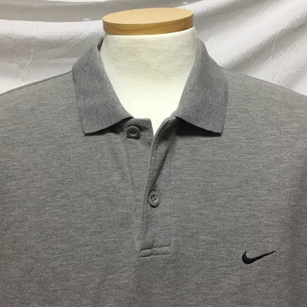 [BUNJANG] Nike Gray Short-Sleeve Polo T-Shirt / 나이키 그레이 반팔 카라티