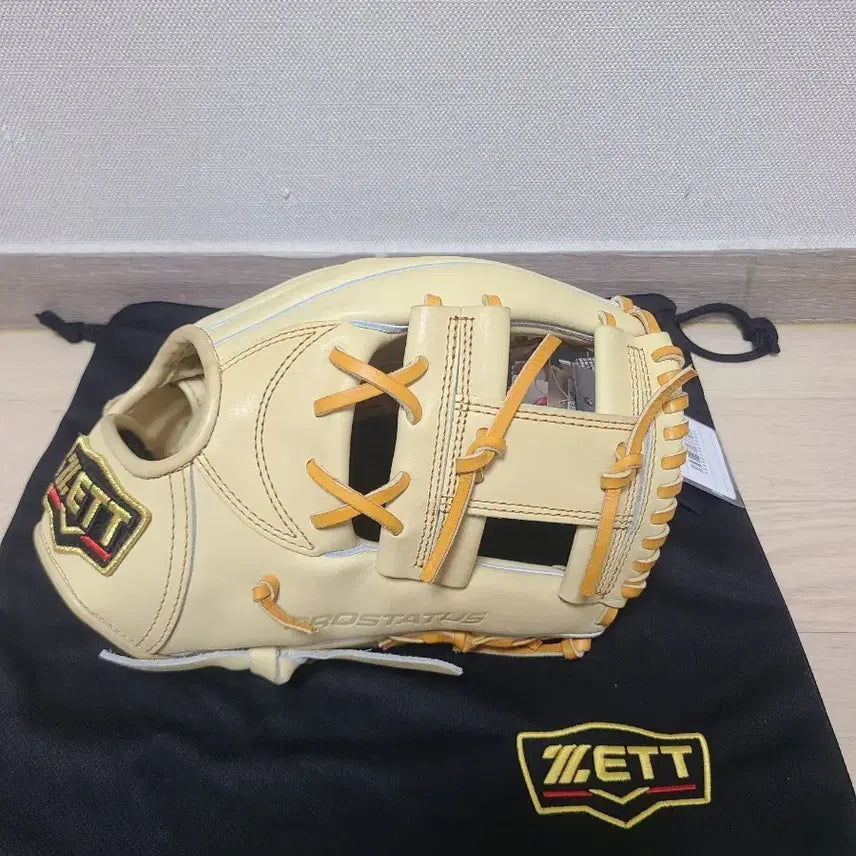 [BUNJANG] Zett Prostatus Infield Baseball Glove BPROG760G (Imamiya Model) / 신품급) 제트 프로스테이터스 내야 BPROG760G(이마미야)