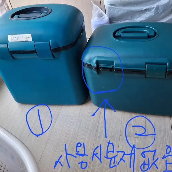 [BUNJANG] Camping Ice Box (Set of 2) / 아이스박스1번2번=2가지