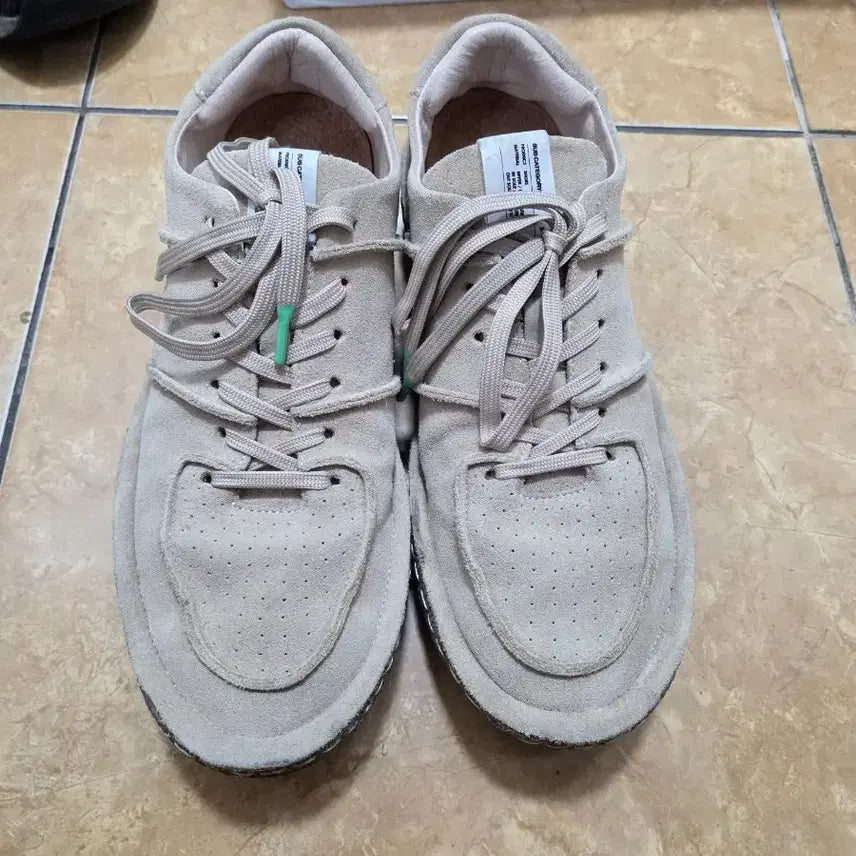 [BUNJANG] Lost Garden F113 Daily Sneakers Beige Size 270 / 로스트가든 서브카테고리 서브 F113 베이지 270사이즈