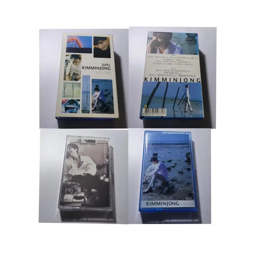 [BUNJANG] Kim Min Jong 6th Album ONE+ONE Cassette Tape Set / 김민종 6집 ONE+ONE 카세트테이프