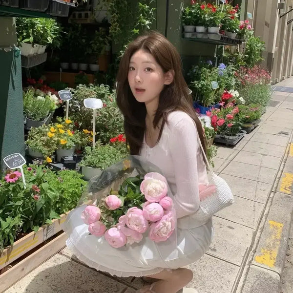 [BUNJANG] Ondemin Breeze Linen Cardigan Pink / 온드민 브리즈 린넨 가디건 핑크 Breeze Linen Cardigan