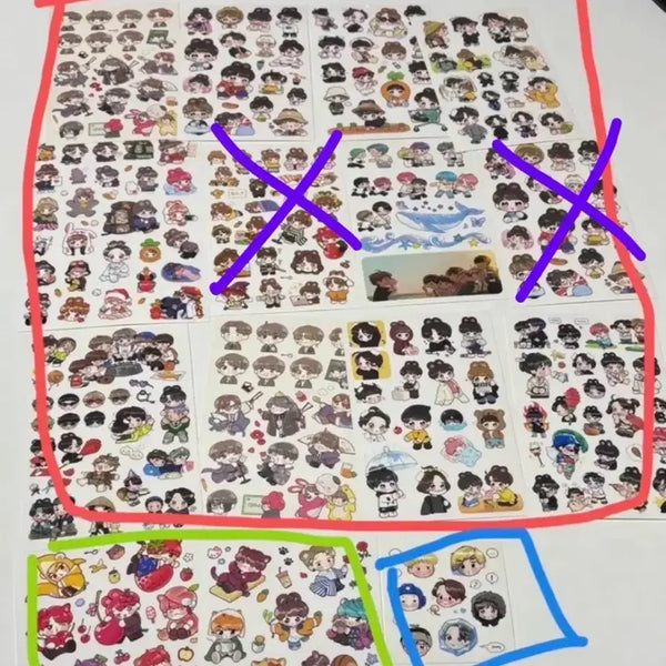 [BUNJANG] BTS Sticker Set / (예약) 방탄 스티커 세트