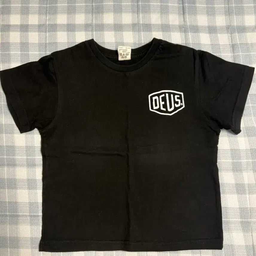 [BUNJANG] Deus Ex Machina Seoul Black T-Shirt Kids Size 5 / 데우스엑스마키나 서울 반팔 블랙 키즈5사이즈