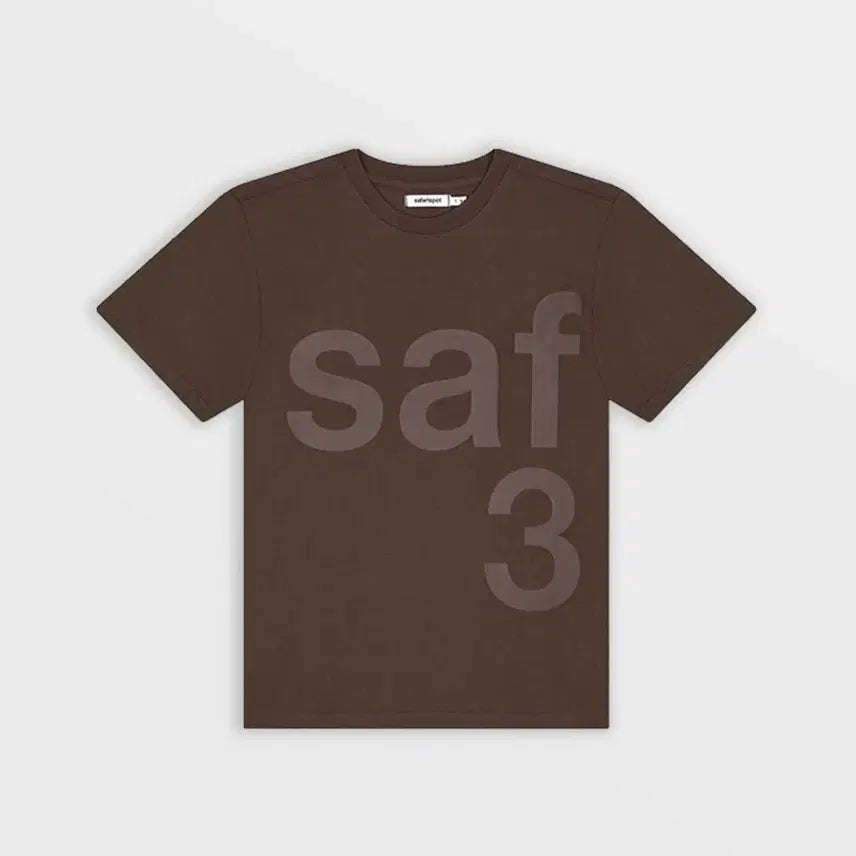 [BUNJANG] Safarispot Basic Safari T-Shirt Brown / 사파리스팟 Basic Safari T-Shirt 브라운