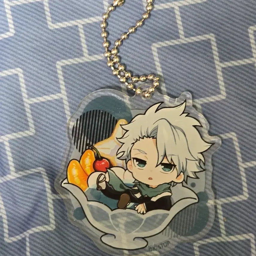 [BUNJANG] Bleach Toshiro Hitsugaya Keychain / 블리치 히츠가야 토시로 키링