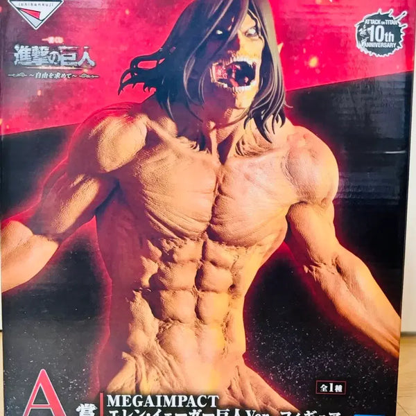 [BUNJANG] Attack on Titan Ichiban Kuji Eren A Prize Figure / (택포63) 진격의거인 제일복권 자유를 찾아 에렌 A상