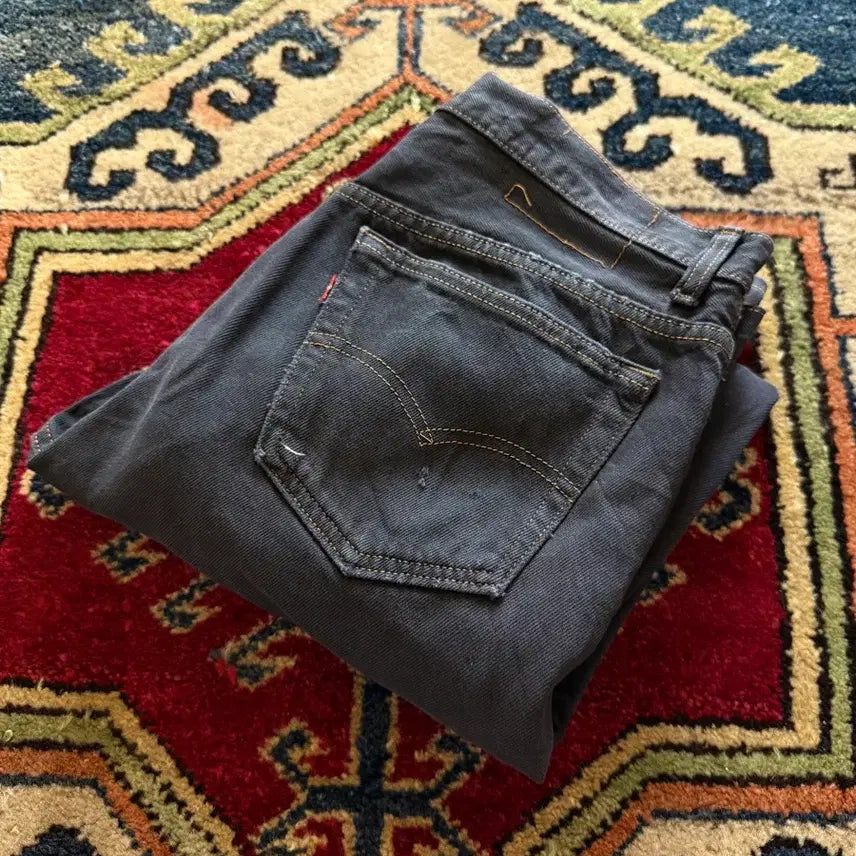 [BUNJANG] Vintage 90s Levi's 501 Faded Black Shrink-to-Fit Denim Jeans / 90s USA Levi's  Faded Black dyeing 501