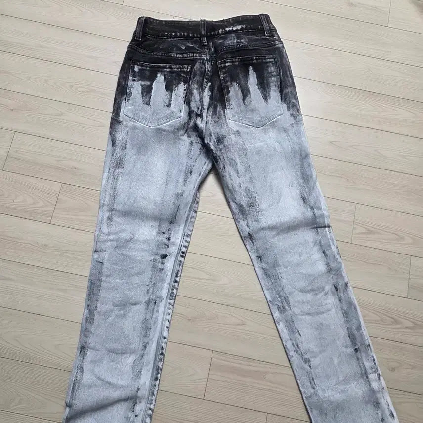 [BUNJANG] OMERTA Washing Denim Pants Size S / 정품)OMERTA 오메르타 S사이즈 블랙 워싱 데님 팬츠